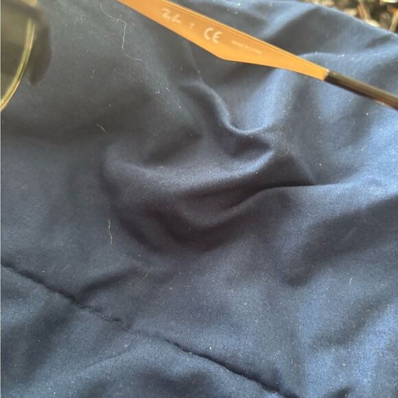 Ray-Ban RB3546 sunglasses aviator logo mirror lens eyewear gold frame glasses - Picture 6 of 10